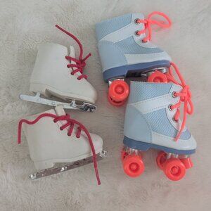 OG ice skates & roller skates